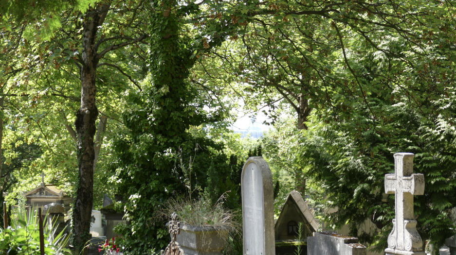 Le cimetière du Père Lachaise à Paris